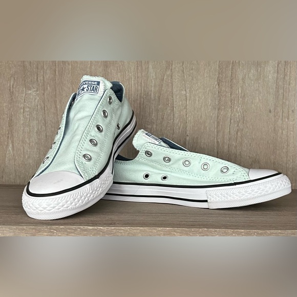 Converse Other - NWOT Converse Aqua Slip-on kids sneakers in a girls US 3
